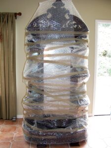 Large family heirlooms like this mirror should be wrapped and transported by a professional long distance moving company like NorthStar Moving