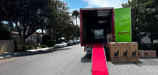 Celebrity Moving Company NorthStar Moving rolls red carpet out on moving day