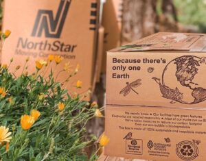 Eco-friendly Packing Materials for a luxury moving company