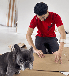 Moving with pets may require a little extra planning, but knowing they are safe can give you peace of mind.