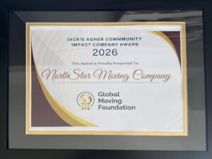 NorthStar Moving Company awarded the Jackie Agner Community Impact Company Award from the Global Moving Foundation at the International Association of Movers (IAM) Annual Meeting & Expo 2026