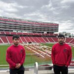 Two NorthStar Moving team members at Levi's Stadium