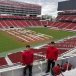 Two NorthStar Moving team members at Levi's Stadium