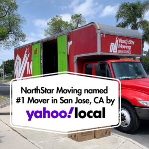 NorthStar Moving named #1 mover in San Jose, CA by Yahoo Local