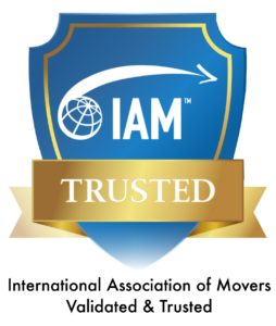 International Association of Movers Validated and Trusted Badge