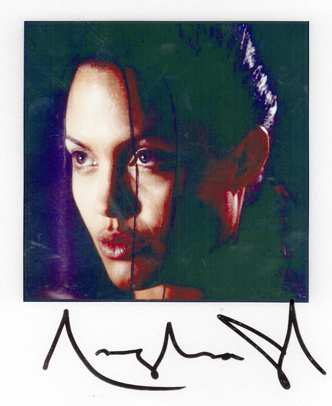 angelina jolie Signed Photo